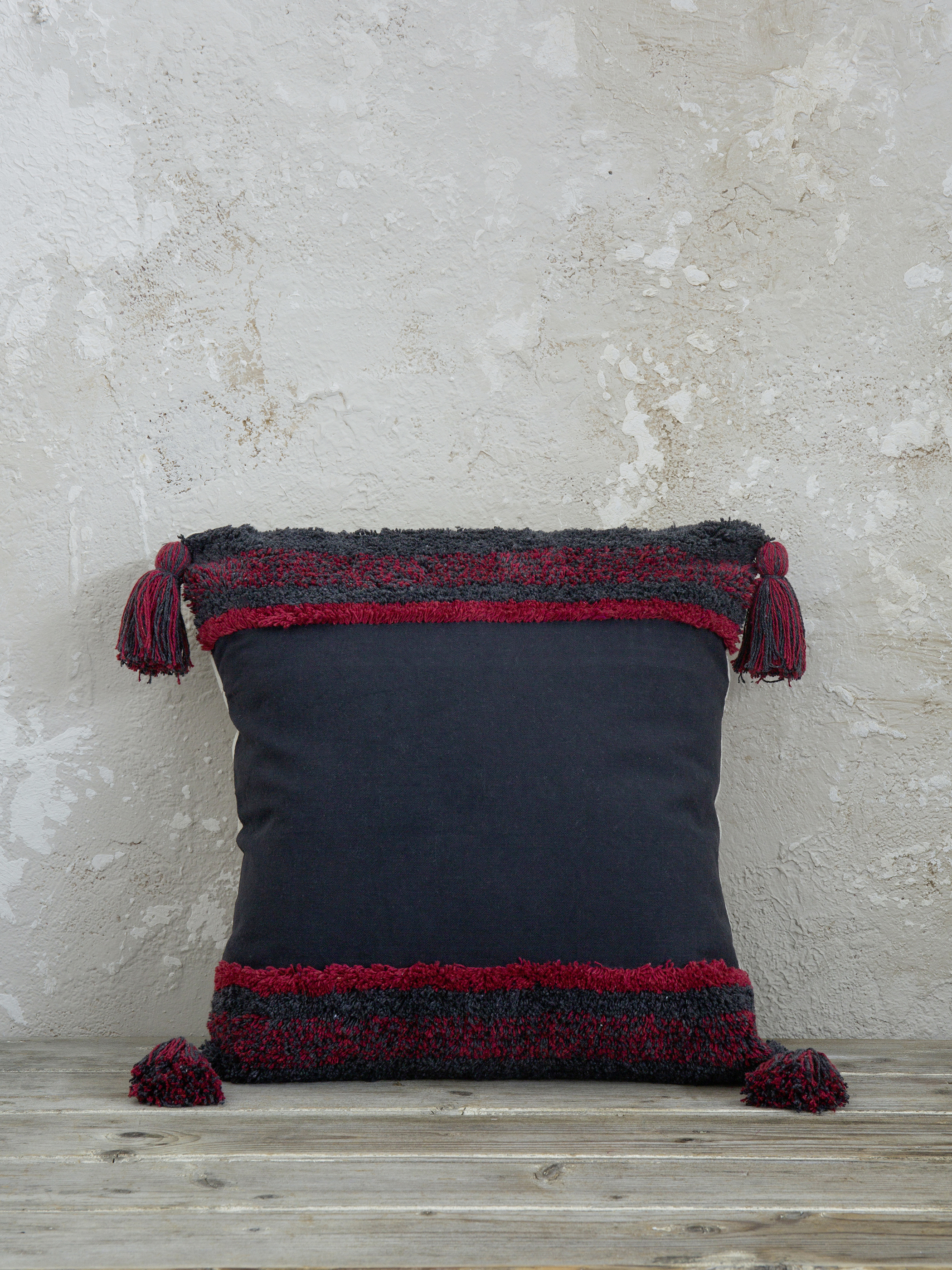 Διακοσμητικό Μαξιλάρι 45x45 Nima Janelle Dark Gray